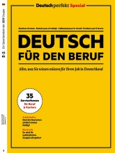 کتاب مجله آلمانی دویچ پرفکت Deutsch perfekt Spezial – Deutsch für den Beruf