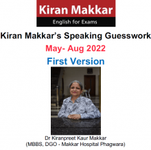 کتاب ماکار ایلتس اسپیکینگ Kiran Makkar s Speaking Guesswork May Aug 2022