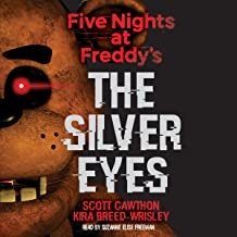 کتاب رمان انگلیسی چشمان نقره ای جلد اول The Silver Eyes: An AFK Book (Five Nights at Freddy's #1)