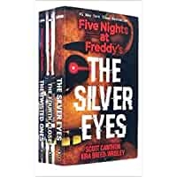 مجموعه کتاب های پنج شب در سری 3 توسط مجموعه شخصی اسکات کاوتون(چشم های نقره ای,چهارمین کمد,پیچ خورده ها)