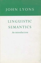 کتاب Linguistic Semantic an Introductionjohn lyons