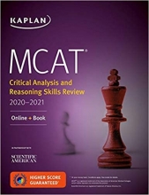کتاب ام سی ای تی MCAT Critical Analysis and Reasoning Skills Review 2020-2021