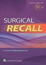 کتاب سیرجیکال ریکال Surgical Recall Eighth, North American Edition 2018