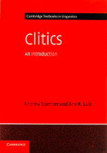 کتاب زبان کلیتیکس ان اینتروداکشن Clitics: An Introduction