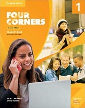 کتاب آموزشی فورکورنرز 1 ویرایش دوم Four Corners 1 Second Edition
