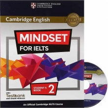 کتاب کمبریج انگلیش مایندست فور آیلتس Cambridge English Mindset For IELTS 2 Student Book+CD