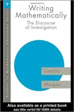 کتاب زبان رایتینگ مثمتیکلی Writing Mathematically: The Discourse of 'Investigation'