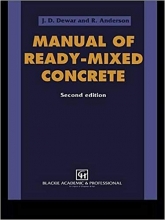 کتاب منیوال آف ردی میکسد کانکریت ویرایش دوم Manual of Ready-Mixed Concrete 2nd Edition