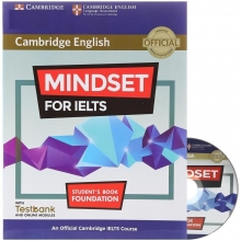کتاب کمبریج انگلیش مایندست فور آیلتس فاندیشن Cambridge English Mindset For IELTS Foundation Student Book+CD