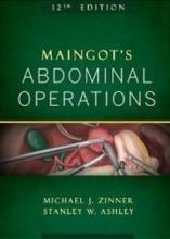 کتاب زبان ابدومینال اپریشنز Maingot's Abdominal Operations 2013, 12th Edition
