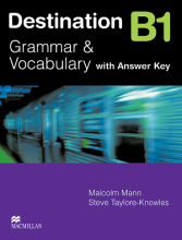 کتاب دستینیشن گرمر اند وکبیولری ویت انسر کی Destination B1 Grammar and Vocabulary with Answer Key