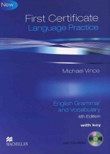 کتاب زبان فرست سرتیفیکیت لنگویج پرکتیس ویرایش چهارم First Certificate Language Practice with CD 4th edition