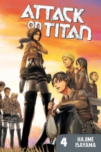 کتاب زبان مانگا اتک آن تایتان جلد چهارم Attack on Titan Volume 4
