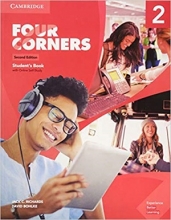 کتاب آموزشی فورکورنرز 2 ویرایش دوم Four Corners 2 Second Edition