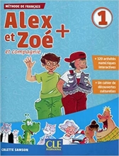 کتاب فرانسوی Alex et Zoe et compagnie 1 Livre + Cahier