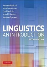 کتاب زبان لینگویستیکس: ان اینتروداکشن ویرایش دوم Linguistics: An Introduction 2nd Edition