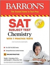 کتاب آزمون اس ای تی سابجکت تست کمیستری SAT Subject Test Chemistry
