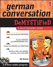 کتاب آلمانی جرمن کانورسیشن دمیستیفاید GERMAN CONVERSATION DEMYSTIFIED