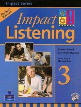 کتاب زبان ایپمکت لسینینگ Impact Listening 3 Student Book with CD