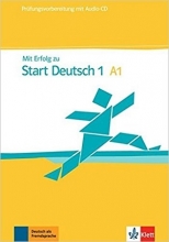 کتاب میت ارفوگ آلمانی MIT Erfolg Zu Start Deutsch 1 (A1): Prufungsvorbereitung - Buch & Audio-CD