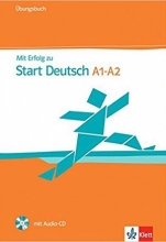 کتاب تست آزمون میت ارفوگ آلمانی MIT Erfolg Zu Start Deutsch A1 - A2: Testbuch MIT CD