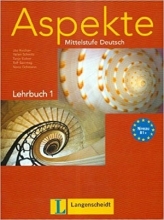 کتاب آلمانی اسپکته قدیم Aspekte B1 mittelstufe deutsch lehrbuch 1 + Arbeitsbuch mit audio-CD