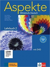 کتاب آلمانی اسپکته قدیم Aspekte B2 mittelstufe deutsch lehrbuch 2 + Arbeitsbuch mit audio-CD