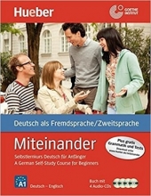 کتاب آلمانی میت آیناندر Miteinander: German Self-Study Course for Beginners