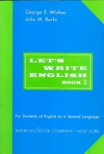 کتاب لتز رایت انگلیش let’s write English 2
