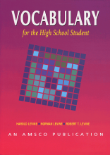 کتاب واژگان برای دانش آموزان دبیرستانی وکبیولری فور های اسکول استیودنت Vocabulary For the High School Student