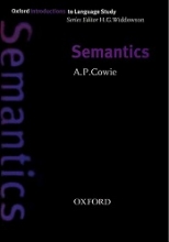 کتاب Semantics Oxford Introduction to Language Study Series 1st Edition