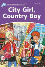 کتاب زبان دلفین ریدرز 4: دختر شهری، پسر روستایی Dolphin Readers 4: City Girl, Country Boy