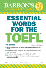 کتاب واژگان ضروری تافل ویرایش هفتم Essential Words for the TOEFL 7th