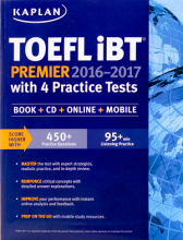 کتاب TOEFL iBT Premier Kaplan2016-2017+CD تافل کاپلان