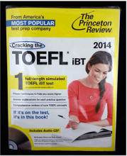 کتاب کرکینگ تافل آی بی تی Cracking the TOEFL iBT with Audio CD, 2014 Edition