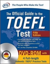 کتاب د آفیشیال گاید تو تافل تست ویرایش پنجم The Official Guide to the TOEFL Test 5th+DVD