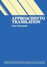 کتاب Approaches to translation