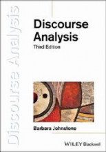 خرید کتاب دیسکورس آنالایزز ویرایش سوم Discourse Analysis Third Edition باربارا جان استون