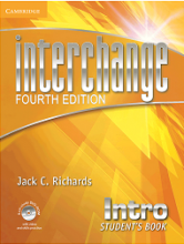 کتاب اینترچنج اینترو ویرایش چهارم Interchange Intro 4th Sb+Wb+CD