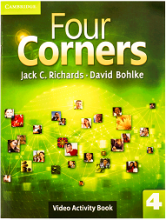 کتاب فور کورنرز 4 ویدئو اکتیویتی Four Corners 4 Video Activity book
