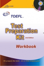کتاب زبان تافل تست پریپریشن کیت TOEFL Test Preparation Kit ETS with CD