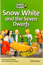 کتاب داستان انگلیسی فمیلی اند فرندز سفید برفی و هفت کوتوله Family and Friends Readers 3 Snow White and the seven Dwarfs