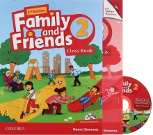 کتاب فمیلی اند فرندز 2 بیریتیش ویرایش دوم British Family and Friends 2 2nd SB+WB+DVD