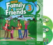 کتاب فمیلی اند فرندز 3 بیریتیش ویرایش دوم British Family and Friends 3 2nd SB+WB+DVD