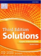 کتاب آموزشی سولوشنز آپر اینترمدیت ویرایش سوم  Solutions Upper-Intermediate 3rd Edition