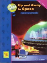 کتاب زبان آپ اند اوی این انگلیش در فضا Up and Away in English. Reader 5B: Up and Away in Space + CD