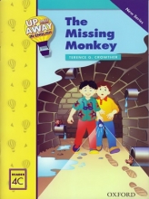 کتاب زبان آپ اند اوی این انگلیش میمون گمشده Up and Away in English. Reader 4C: The Missing Monkey