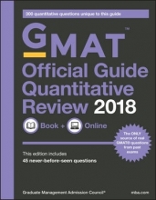 کتاب کتاب جی مت آفیشیال گاید  GMAT Official Guide 2018 Quantitative Review