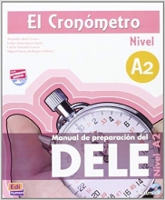 کتاب زبان اسپانیایی ال کرونمترو El Cronometro A2: Book + CD