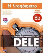کتاب زبان اسپانیایی ال کرونمترو El Cronometro B2: Book + CD